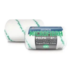 Felpa de microfibra 4" (Superficies lisas)