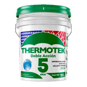 Cubeta 19Lts. Doble Acción Fibratada 5 Años